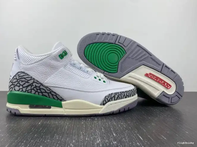 Green Lucky Retro Jordan 3 CK9246-136 (W) 0627